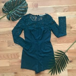 Lace Romper | Kimchi Blue | Urban Outfitters